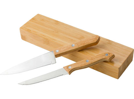 Bambus-Messer-Set Tony Werbeartikel