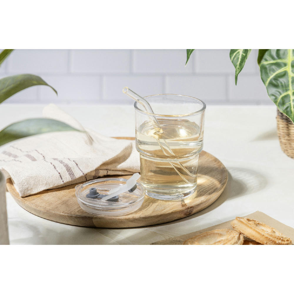 Reisebecher aus Glas Glassip Werbeartikel