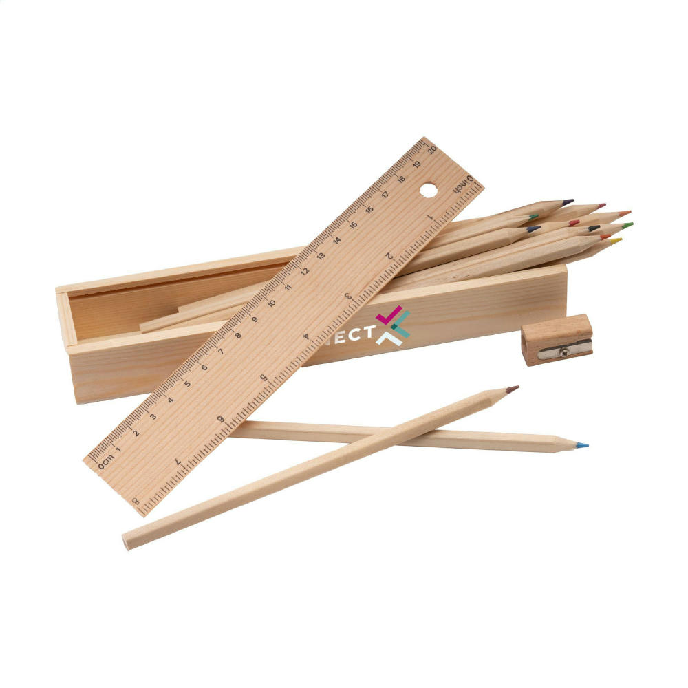 LiniBox Buntstifteset Werbeartikel