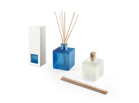 YEUN. Diffusorstäbchen in Glasflaschen bedrucken