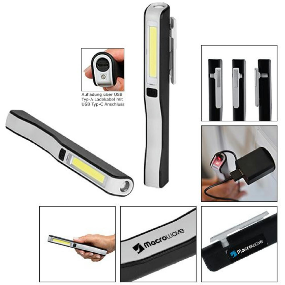 Product image Aufladbare LED Leuchte "Check Light Charge 130 L" Werbeartikel