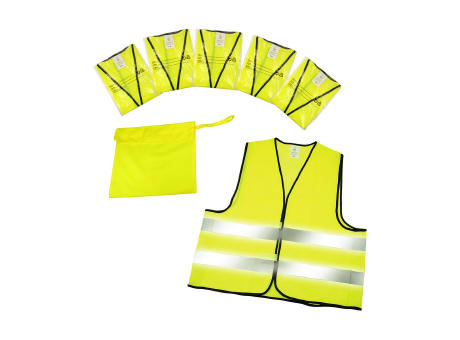 Product image Warnweste "Standard" 5er Set im Etui Werbeartikel