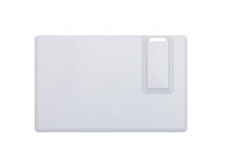 USB-Stick Credit Card 3 USB 2.0 COB   1 GB Weiß bedrucken