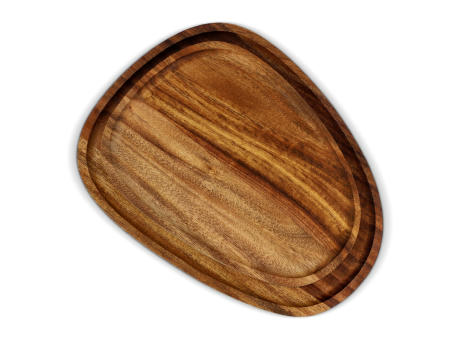 InSideOut 2er-Pack Holztabletts in Bioform Werbeartikel