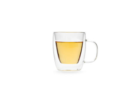 Elbe 220 Tasse Borosilikat Glas 250 ml  Werbeartikel