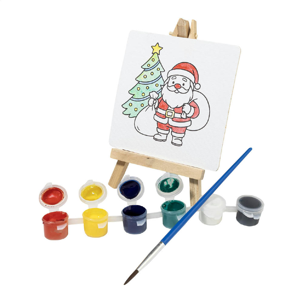 Weihnachtsmalset Malajul Werbeartikel