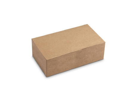 SHINO. Frischhaltebox (800 mL) aus Edelstahl und Deckel aus Bambus Werbeartikel