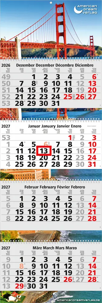 4-Monatskalender Quadro Wire-O 4 Bestseller (Mehrblock) 4-Monatskalender Quadro Wire-O 4 Bestseller (Mehrblock)