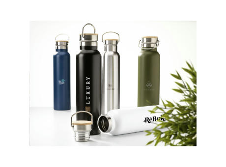 Nordvik RCS Recycled Steel 750 ml Trinkflasche Werbeartikel