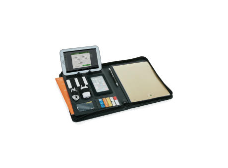 Essential Tech Portfolio mit Reißverschluss Werbeartikel