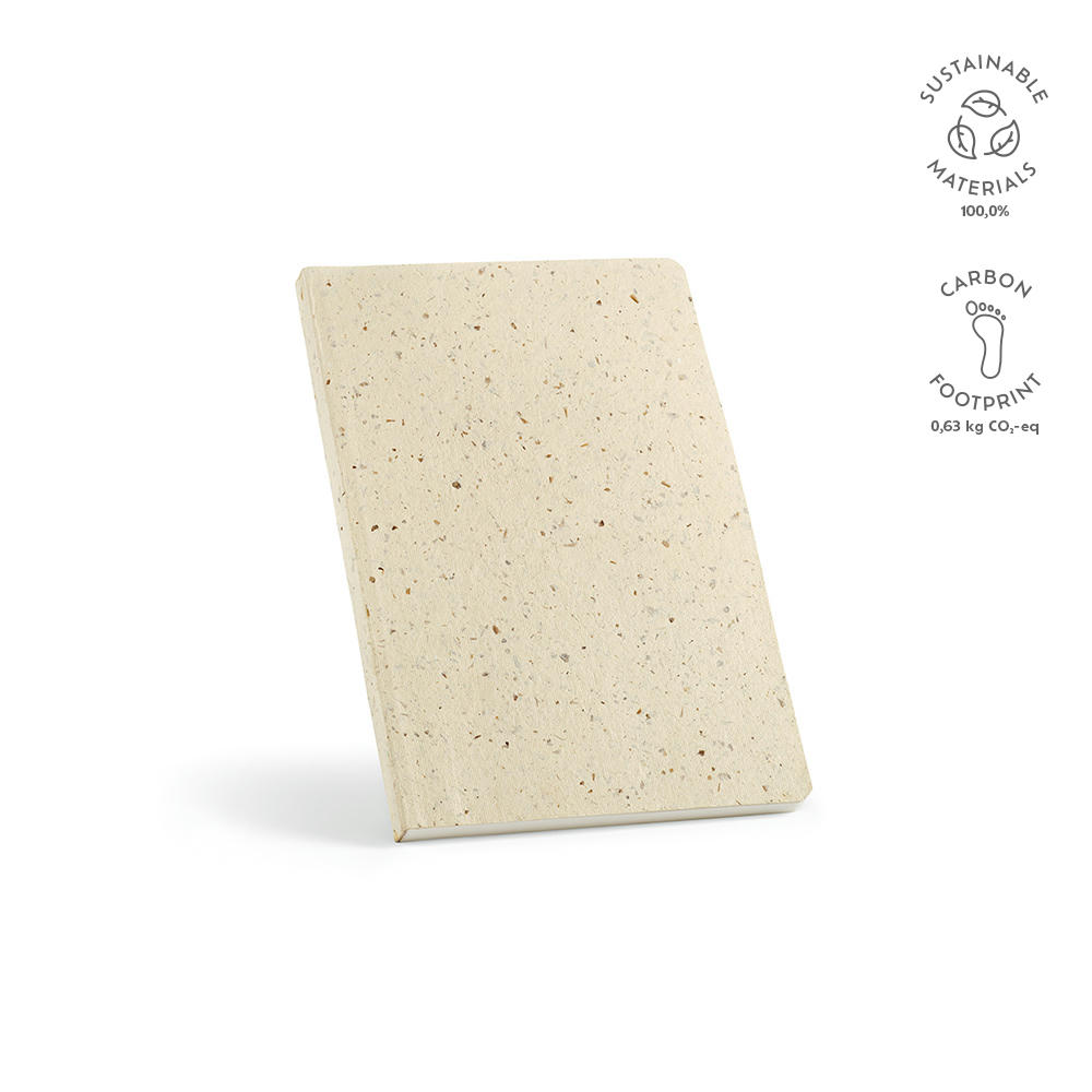 Product image Chaucer Notizbuch A5 recy. Papier 80gsm 196 Seiten Werbeartikel