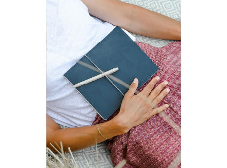 Recycled Leather Refillable Notebook A5 Notizbuch Werbeartikel