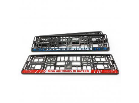 Kennzeichenverstärker "BENS" inkl. 1c-Druck Werbeartikel