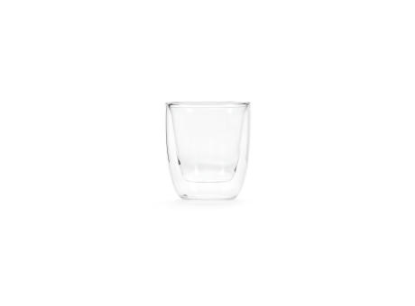 Meuse 75 Tasse Borosilikat Glas 70 ml  Werbeartikel