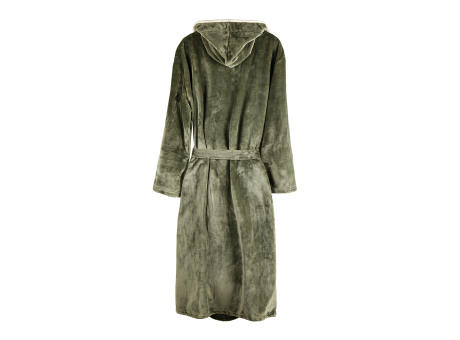 VINGA Louis Luxus Plüsch GRS rPET Bademantel Größe S/M Werbeartikel