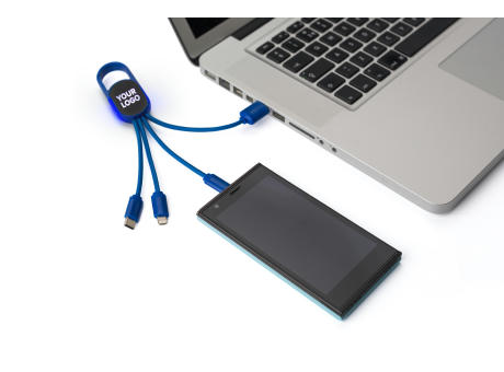 4-in-1-Ladekabelset Idris bedrucken
