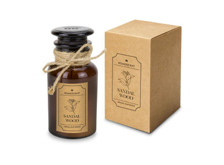 ROMOSCENT® Aromakerze Apothekerflasche Werbeartikel