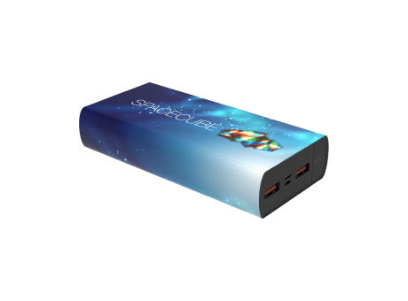 Product image Powerit-Now Powerbank QC3.0 20W 20000 mAh Black bedrucken