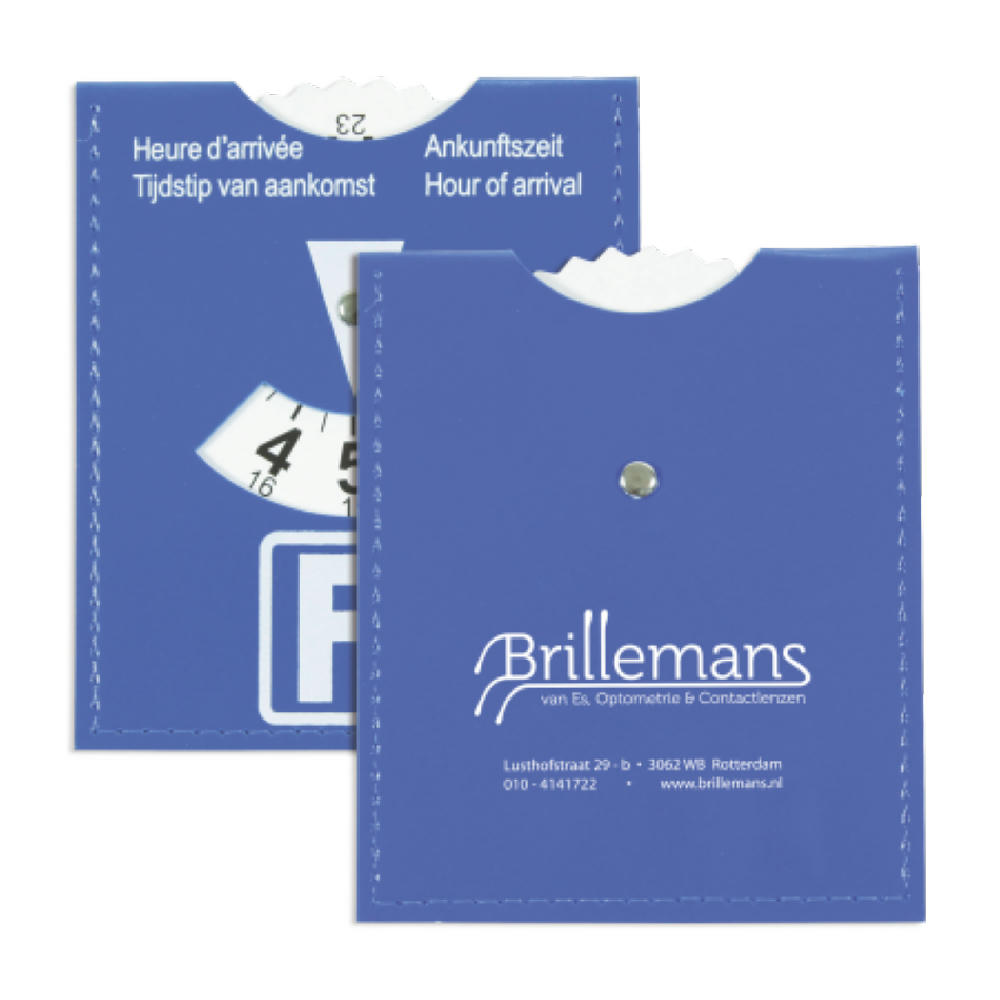 Product image Parkscheibe Kunstleder Werbeartikel