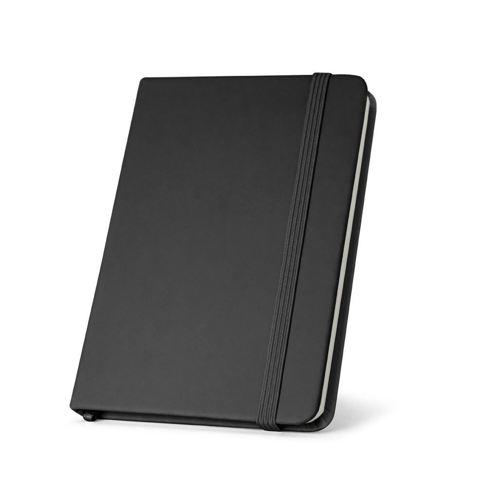 Product image CAMPUS. A5 Notizbuch mit festem Einband aus PU (35% recycelt) mit linierten Seiten aus 100 % recyceltem Werbeartikel