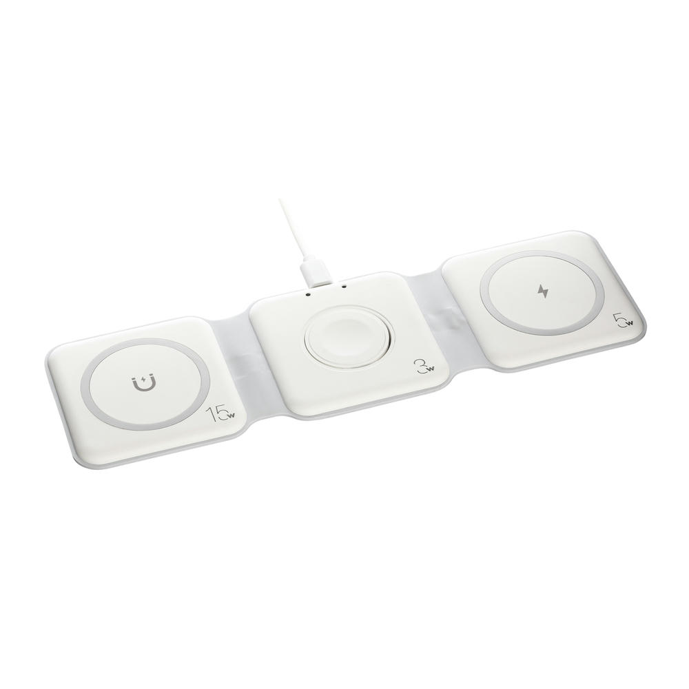 Product image 3-in-1 Fast Wireless Charger REEVES-PORTANOVA Werbeartikel