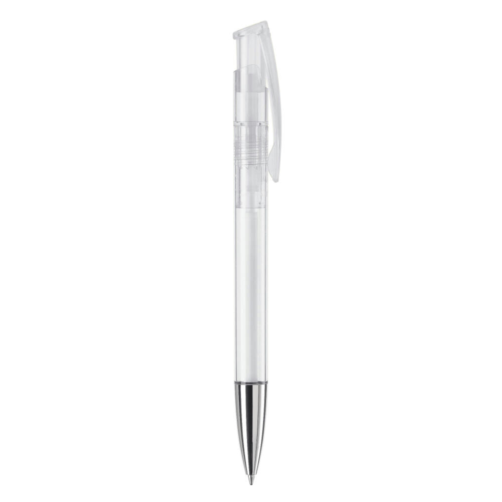 Kugelschreiber Avalon Transparent mit Metallspitze Werbeartikel