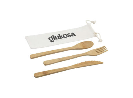 Product image Bambu Besteckset Werbeartikel