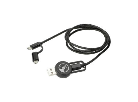 Schnell-Ladekabel "Flexi", 5 in 1 Werbeartikel