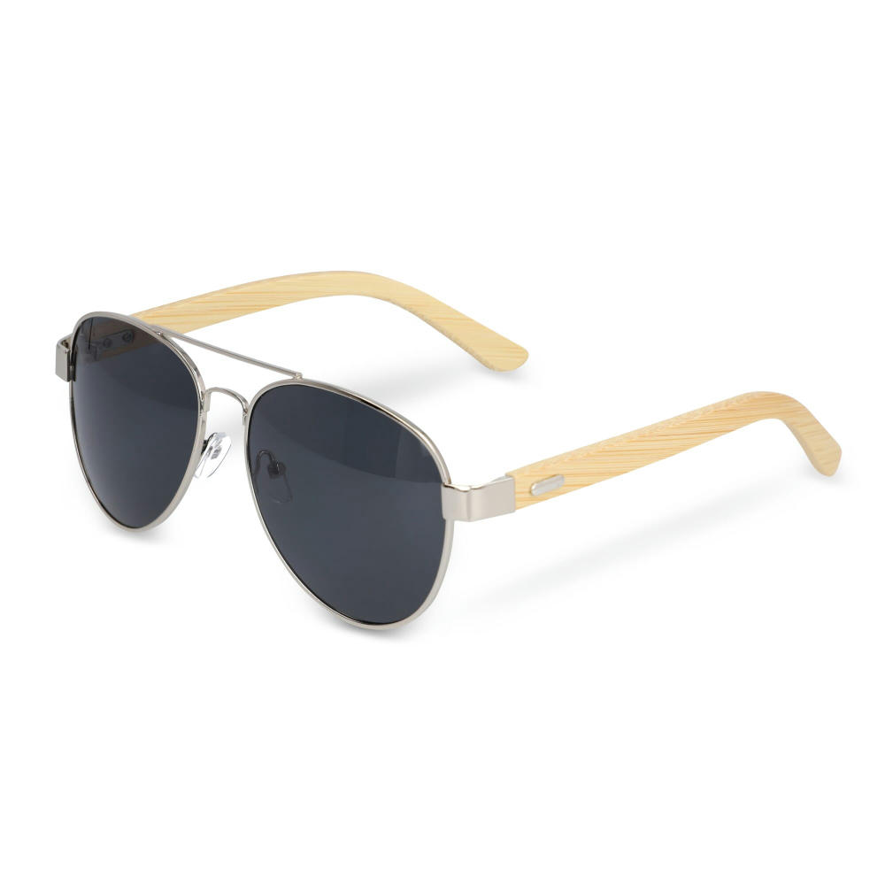 Product image Piloten Sonnenbrille mit Bambus Bügeln Werbeartikel