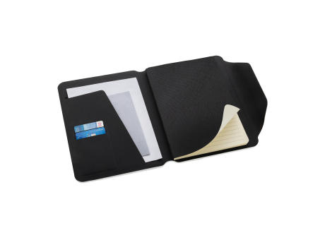 Teri AWARE™ A5 Portfolio aus RPET und Walnuss bedrucken