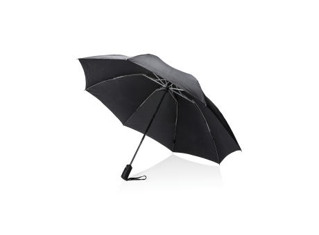 Swiss Peak AWARE™ 23" faltbarer umgekehrter Regenschirm Werbeartikel