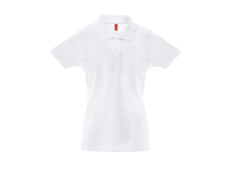 THC BERLIN WOMEN WH. Poloshirt für Damen mit kurzen Ärmeln Werbeartikel