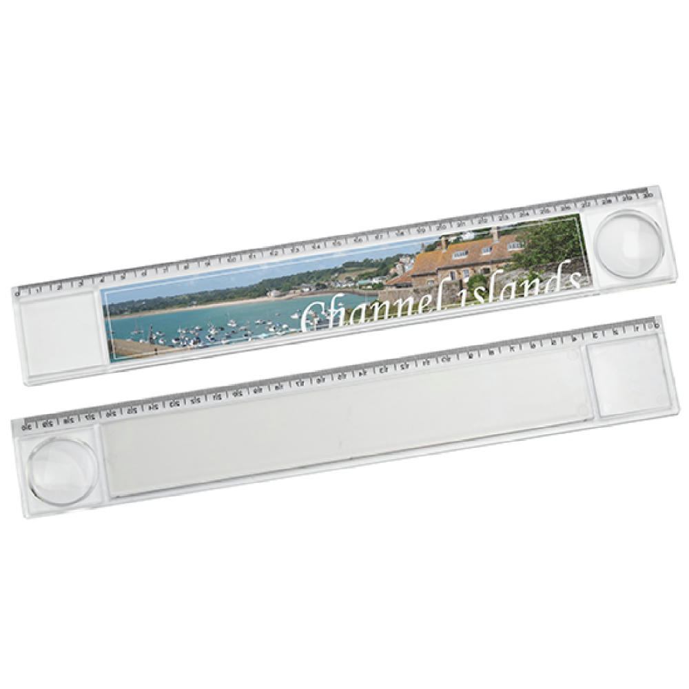 Product image Lineal mit Lupe Werbeartikel