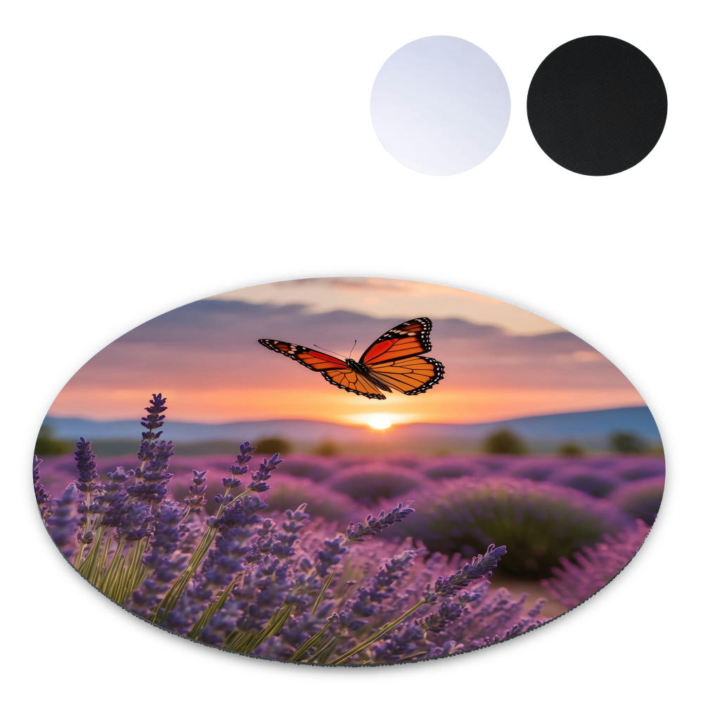 Product image Runde Sublimations Mauspad 20 cm Werbeartikel