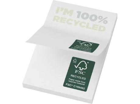 Product image Sticky-Mate® recycelte Haftnotizen 50 x 75 mm Werbeartikel