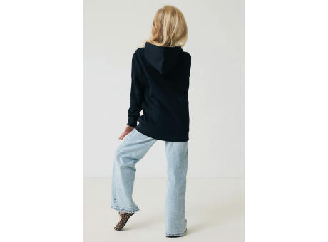 IQONIQ Yengo KidsHoodie mit Seitentaschen aus rec. Baumwolle bedrucken