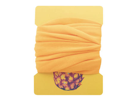 Individuelle Karte für Multifunktionsschal BandanaShow Werbeartikel