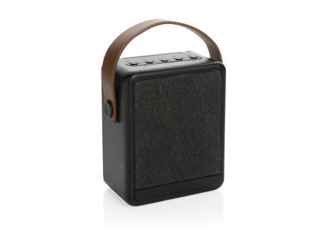 Skywave 12W Solar-Lautsprecher aus RCS recyceltem Kunststoff Werbeartikel