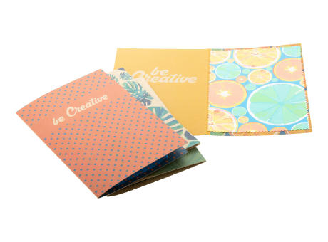 Postkarte mit Brillenreinigungstuch Dioptry Mail Eco bedrucken