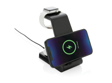 Urban Vitamin Fairfield 3-in-1 Charger aus RCS rPlastik Werbeartikel