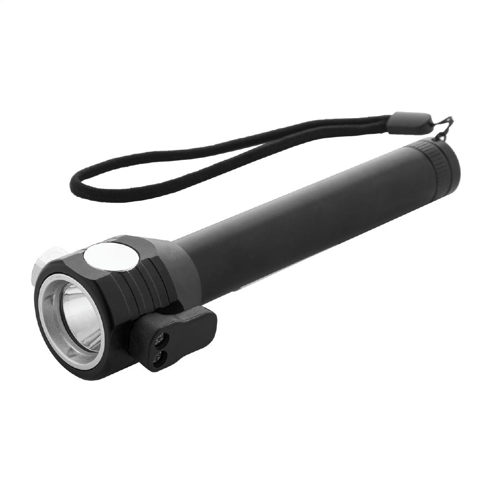 Product image Taschenlampe mit Notfallhammer Hemmerg Werbeartikel