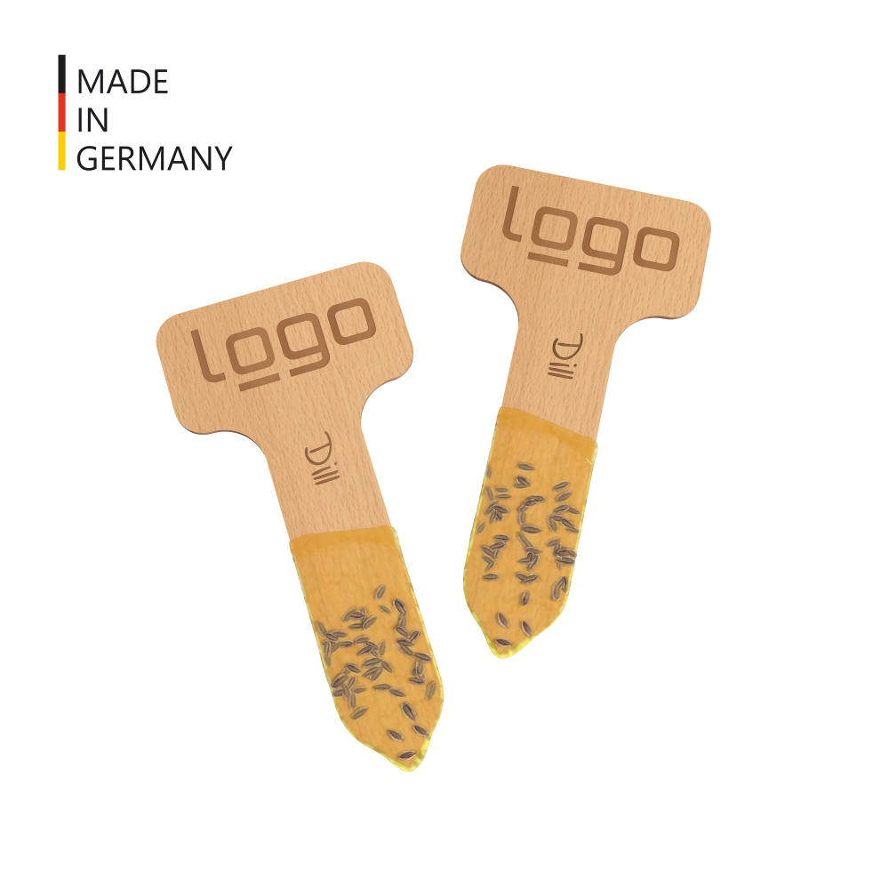 Kräuter-Pflanzstäbchen (FSC® zertifiziert) Werbeartikel