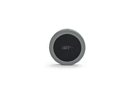 Lovelace Wireless Charger aus Kalkstein. 15 W. USB-C-Anschluss Werbeartikel