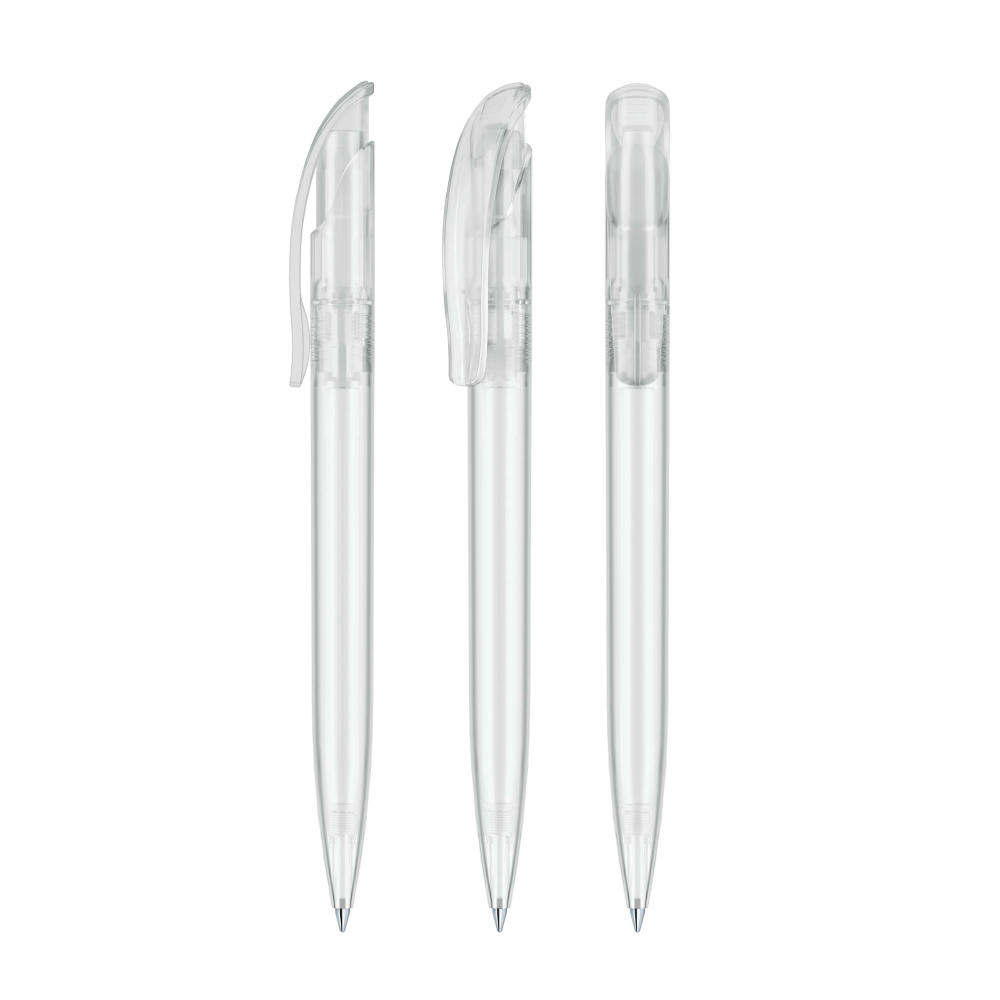 Product image senator Challenger Frosted Druckkugelschreiber Werbeartikel
