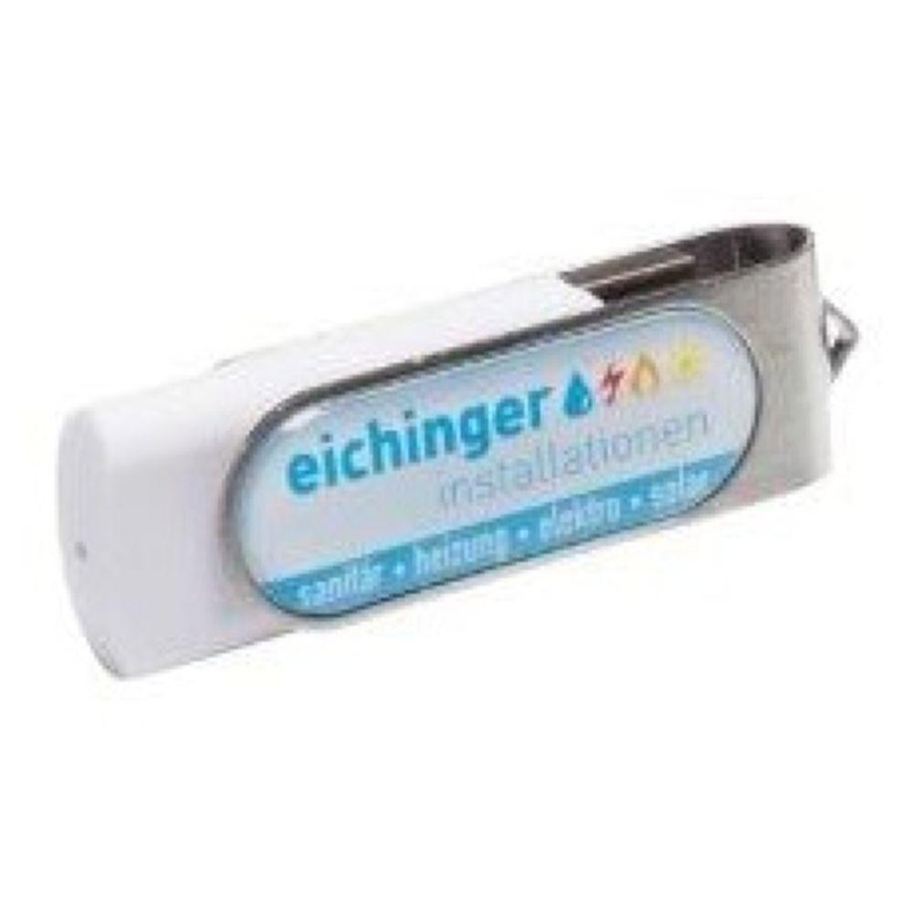 USB-Stick C05 Doming USB 2.0 Flash Disk   1 GB Blau Werbeartikel