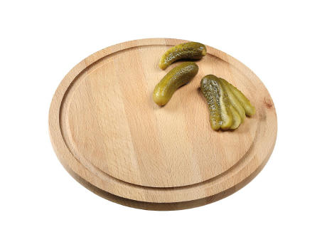 Schneidbrett "Woody" Rund Werbeartikel