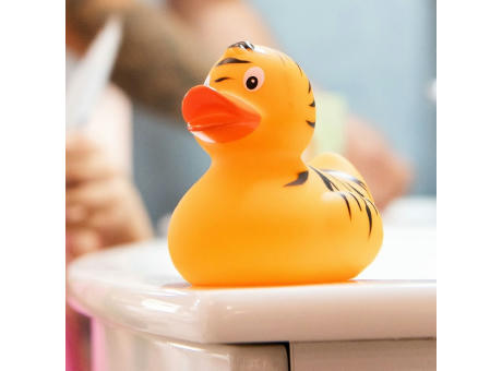 Quietsche-Ente getigerte Ente Werbeartikel