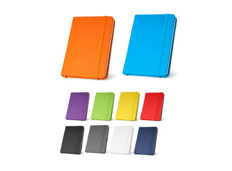 HEMINGWAY. A5 PU-Notizblock mit unlinierten Blättern Werbeartikel