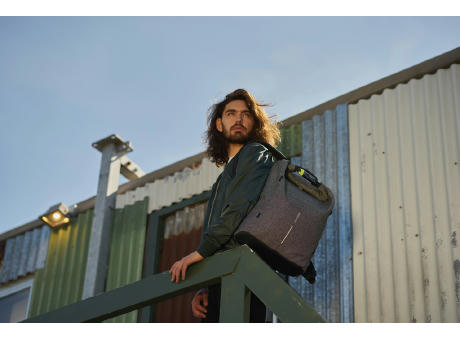 Urban schnitthemmender Anti-Diebstahl-Rucksack bedrucken