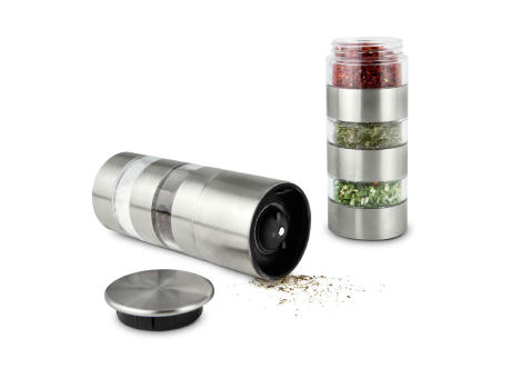 Geschenkset / Präsenteset: 5 in 1 - Gewürzmühlenvariation Werbeartikel